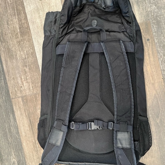 NIXON Landlock II All Black Polyester Backpack Computer padded - Picture 6 of 7
